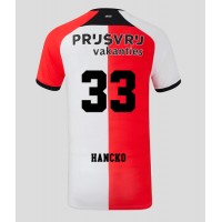 Maglie da calcio Feyenoord David Hancko #33 Prima Maglia 2024-25 Manica Corta